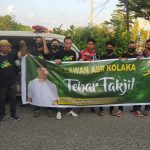 Relawan ASR dan Partai Gerindra Bagikan Ratusan Paket Takjil