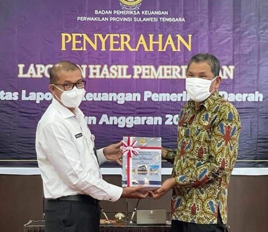 Pemkab Kolaka Kembali Raih WTP untuk Kelima Kalinya