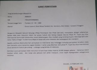 Terkait Isu Ingkar Janji Perusahaan, Begini Klarifikasi Pihak PT. 722