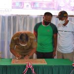 Kodim 1412 Kolaka Sulap Tribun Lapangan Konggoasa Jadi Sport & Arts Center