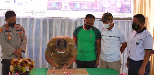 Kodim 1412 Kolaka Sulap Tribun Lapangan Konggoasa Jadi Sport & Arts Center