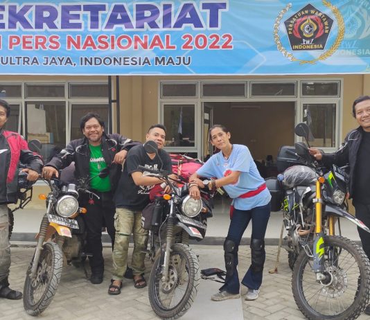 Setelah Tempuh 12.000 Kilometer, Tim Rider JKW – PWI Tiba di Bumi Anoa