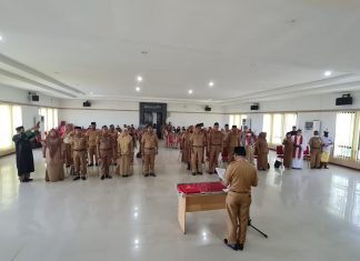 30 KS Dilantik, Kadis Pendidikan: Kepala Sekolah Harus Inovatif dan Melek Teknologi