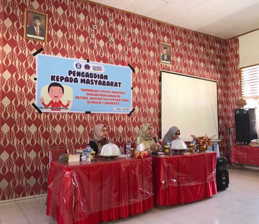 Tim PKM USN Tingkatkan Literasi Numerasi Siswa SDN 1 Lamokato