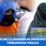 Saksi Kunci I Dihadirkan di Rekonstruksi Pembunuhan Firdaus