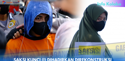 Saksi Kunci I Dihadirkan di Rekonstruksi Pembunuhan Firdaus