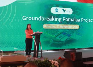 PT. Vale Bangun Smelter di Pomalaa, Akan Serap 12 Ribu Tenaga Kerja