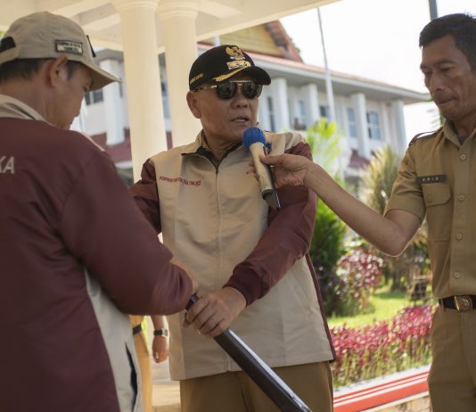 Kontingen Kolaka Menuju Porprov 2022, Bupati Kolaka Harap Atlet Jaga Kesehatan dan Stamina