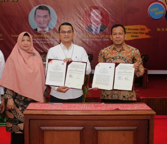 Taken MoU dengan BRIN, Rektor Harap USN Kolaka jadi Point Of Exellent Riset Pertambangan