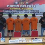 Lagi, Polres Kolaka Bekuk Pengguna dan Pengedar Sabu, BB 58 Gram Sabu Diamankan