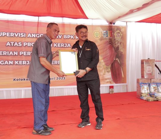 Menteri Pertanian: Kolaka Sumber Awal Kakao Indonesia