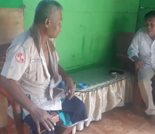 Ketua DPC Gerindra Kolaka Berikan Bantuan Pengobatan Anggota PPIR