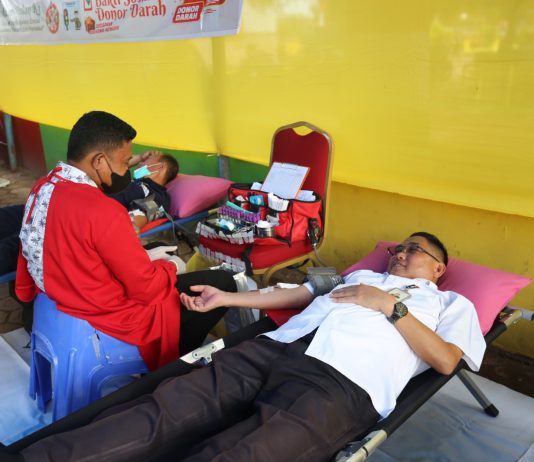 ANTAM UBPN Kolaka Gelar Donor Darah Dalam Rangka Bulan K3
