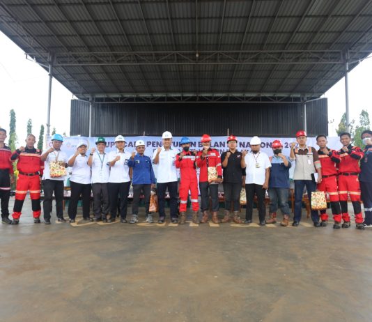 ANTAM UBPN Kolaka Menggelar Upacara Penutupan Bulan K3