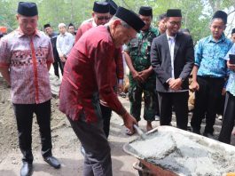 Masjid Nurul Ilmi Mangolo Resmi Dibangun, Pemkab Kolaka Berikan Bantuan 50 Juta Rupiah