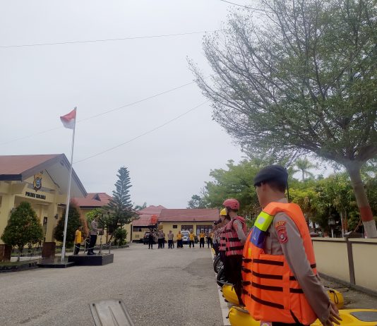 Polres Kolaka Siaga Bencana