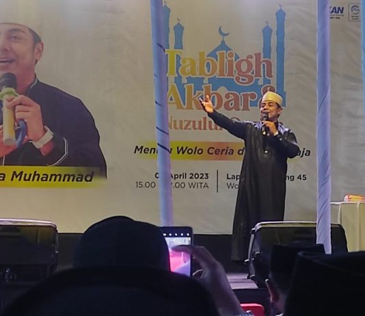 Tabligh Akbar PT Ceria Dipadati Ribuan Warga Kecamatan Wolo