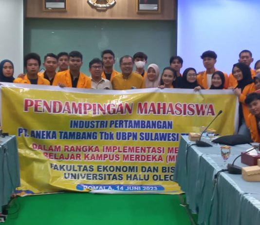 Studi Banding Mahasiswa UHO di PT ANTAM Tbk UBPN Kolaka