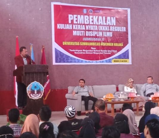1019 Mahasiswa USN Kolaka KKN di Tiga Kabupaten di Sultra
