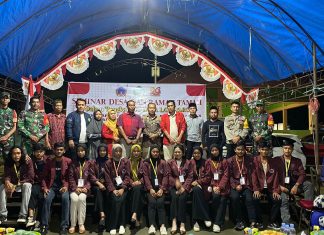 Kolaborasi Mahasiswa KKN USN Kolaka dan Pemerintah Kecamatan Lambai Perkuat Penataan Desa