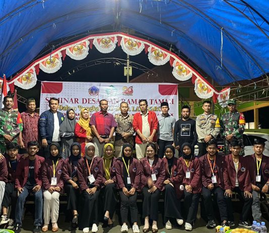 Kolaborasi Mahasiswa KKN USN Kolaka dan Pemerintah Kecamatan Lambai Perkuat Penataan Desa