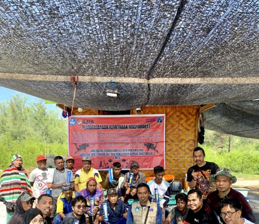 Dosen Fakultas Pertanian Kolaborasi dengan Nelayan Samaturu Buat Antraktor Cumi-Cumi