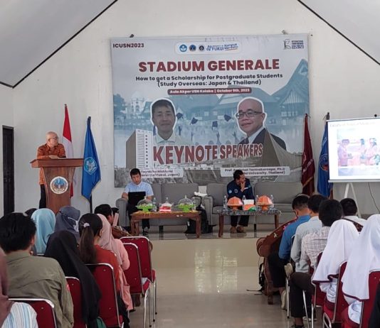 Professor dari Jepang dan Thailand Beri Kuliah Umum di USN Kolaka