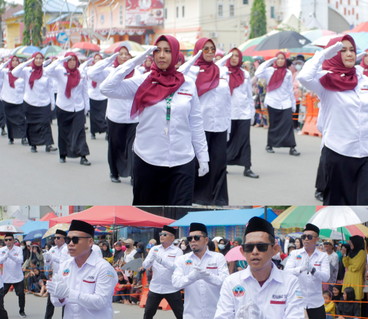 USN Kolaka Meriahkan Lomba Gerak Jalan Indah di HUT RI ke 78 Tahun