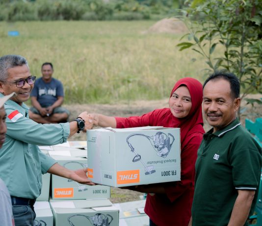 PT Vale Perkuat Kemandirian Petani Organik di Morowali dengan Serahkan Fasilitas Pendukung Pertanian