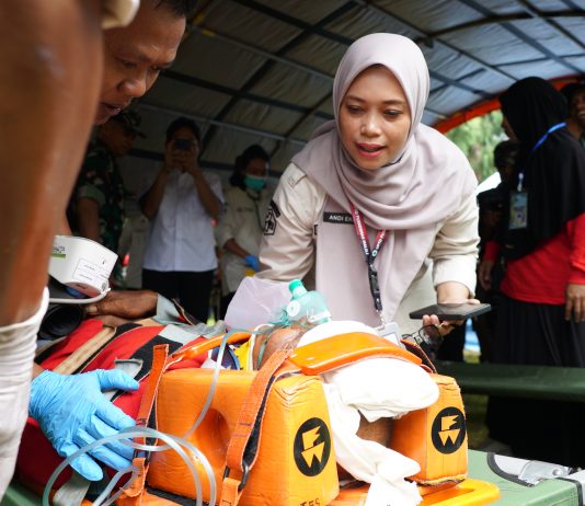 Memitigasi Potensi Bencana, PT Vale Simulasi Rencana Tindak Darurat Bendungan Seri Sungai Larona di Malili