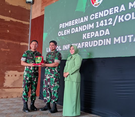 Pisah Sambut Dandim 1412/Kolaka, Dandim Baru : Siap Melanjutkan Tugas dan Menjaga Sinergitas