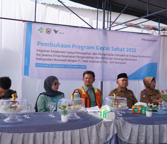 PT Vale Morowali Luncurkan Program Gerak Sehat 2025 untuk Masyarakat