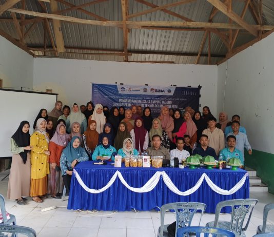 USN Kolaka Dorong Pemberdayaan Perempuan Lewat Pengembangan Usaha Emping Jagung