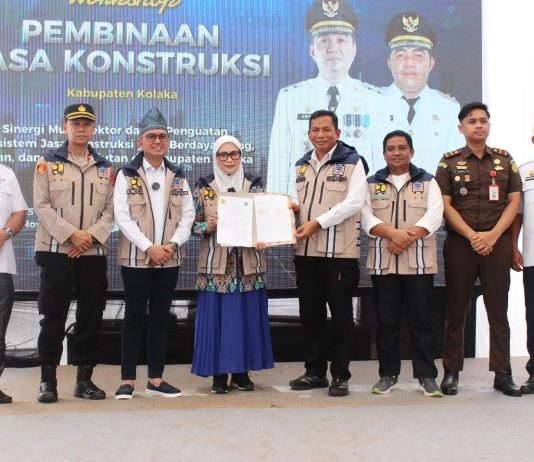 Bupati Kolaka Dorong Pelaku Jasa Konstruksi Jadi Lebih Profesional dan Berdaya Saing