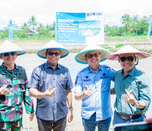 Tanam Perdana Demplot Padi di Kolaka: Kolaborasi PT Vale, Kemenko Pangan, dan Pemda Wujudkan Ketahanan Pangan Berkelanjutan