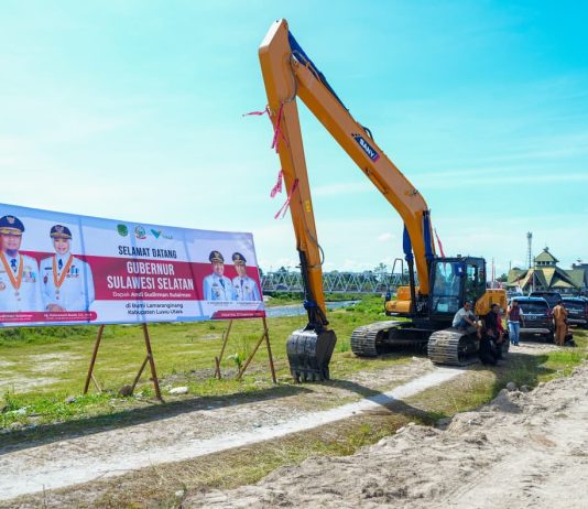 PT.Vale Serahkan Excavator Long Arm Untuk Pengerukan Sungai Masamba, sebagai bukti nyata Dukung Lingkungan dan Cegah Banjir