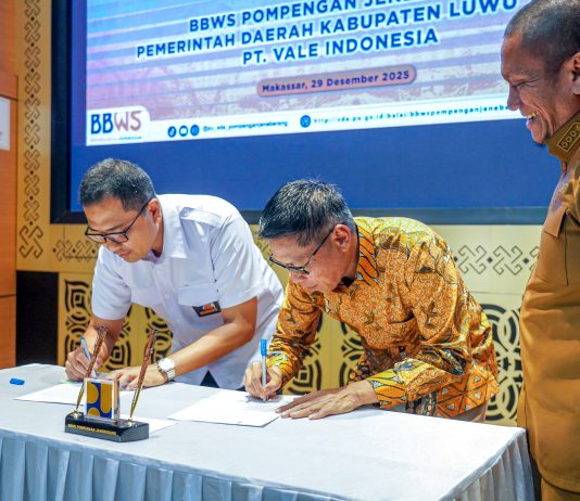 PT Vale, Pemkab Luwu Timur, dan BBWS Pompengan Jeneberang Kerja Sama Normalisasi Sungai Malili, Cegah Banjir dan Dukung Infrastruktur Lokal