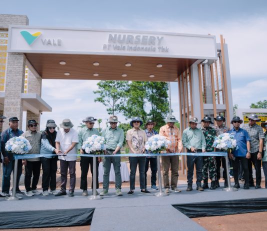 Wujudkan Pengelolaan Lingkungan yang Bertanggungjawab, PT Vale Indonesia Resmikan Fasilitas Nursery Modern di Pomalaa