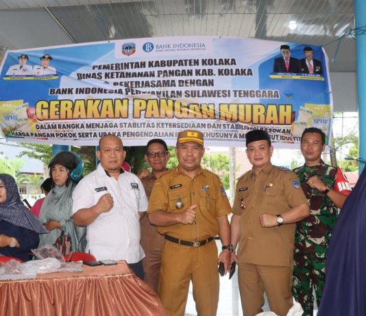 Gerakan Pangan Murah di Kolaka, Warga Serbu Bahan Pokok Jelang Idul Fitri