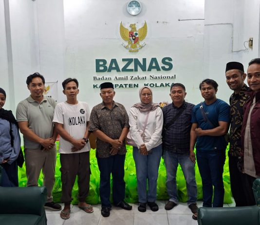 Baznas Kolaka Salurkan 4.000 Paket Bantuan Ramadan, Dorong Perusahaan Ikut Berkontribusi