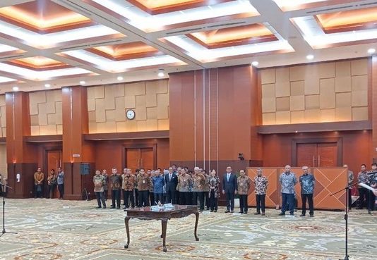 Robert Leonard Marbun Resmi Dilantik Jadi Sekjen Kemenkeu, Menkeu: Waktu Kita Tidak Banyak