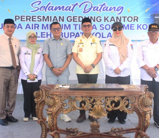 Gedung Baru Diresmikan, Pelayanan Air Bersih Kolaka Diharapkan Makin Optimal
