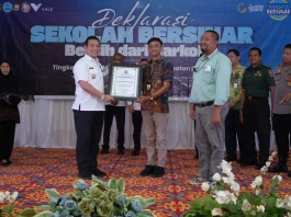 PT Vale, Pemkab Luwu Timur dan BNN Deklarasikan Sekolah Bersinar, Bentengi Pelajar dari Ancaman Narkoba