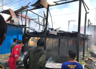 Satu Rumah Warga di Kolaka Hangus Terbakar, Diduga Akibat Korsleting Listrik