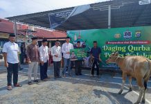 Polres Kolaka Salurkan Daging Qurban Kepada Masyarakat