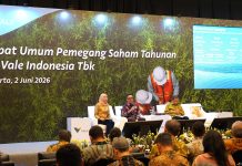 PT Vale Tebar Dividen US$45,6 Juta, Perkuat Kepemimpinan dan Tegaskan Komitmen Hilirisasi Berkelanjutan