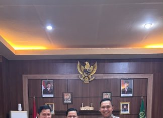 Perkuat Soliditas Penegak Hukum, Kapolres Kolaka dan Dandim 1412/Kolaka Sambangi Kajari Kolaka