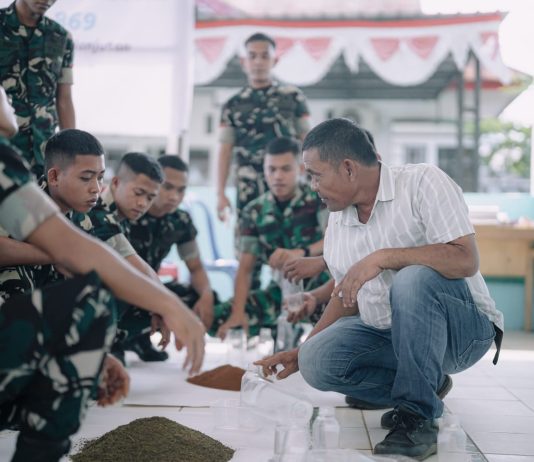 Wujudkan Ketahanan Pangan, PT Vale Gandeng Yonif 869 Taawu dalam Pelatihan Pertanian Sehat Ramah Lingkungan