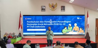 Dorong Hubungan Industrial yang Harmonis, Strategis dan Berkeadilan, PT Vale Persiapkan Perundingan PKB ke-22