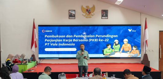 Dorong Hubungan Industrial yang Harmonis, Strategis dan Berkeadilan, PT Vale Persiapkan Perundingan PKB ke-22